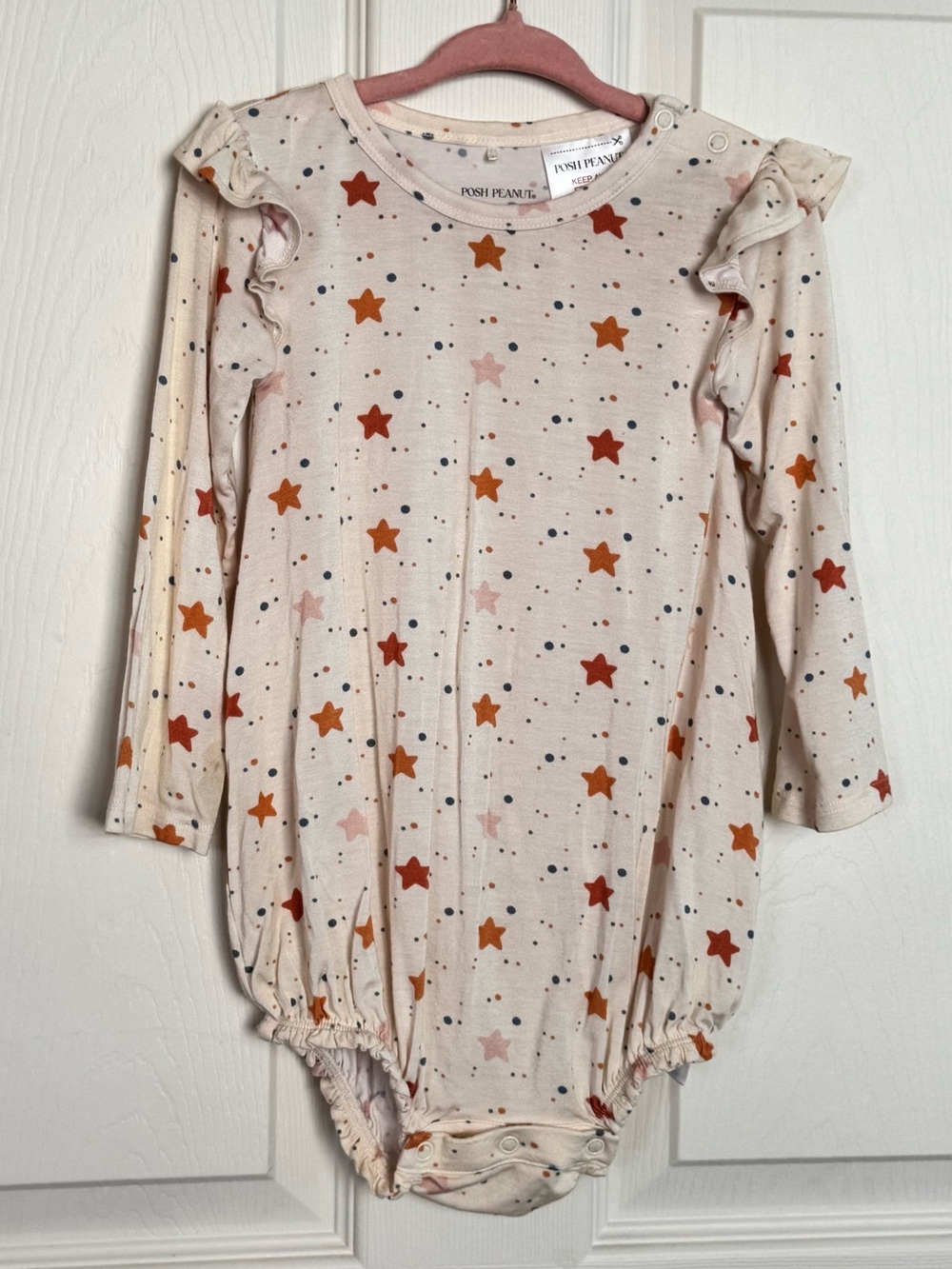 NWOT Posh Peanut Jetson Star Bubble Romper